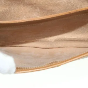 GUCCI Micro GG Canvas Shoulder Bag PVC Leather Beige 004 256 0024 52110
