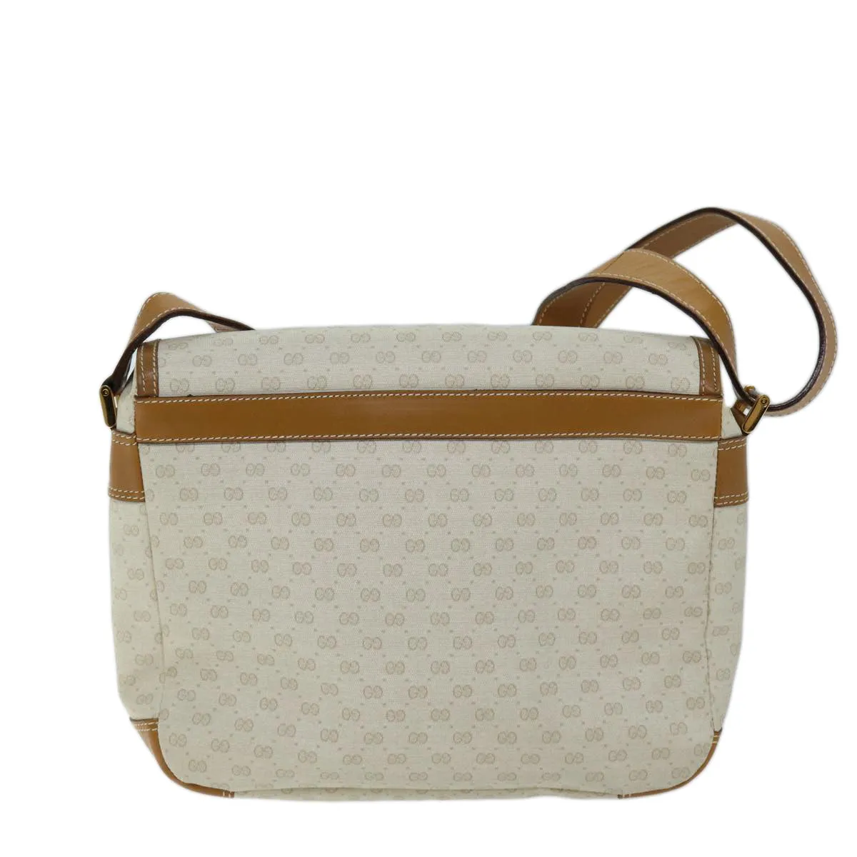 GUCCI Micro GG Supreme Shoulder Bag PVC Beige 001 106 0185 am6133