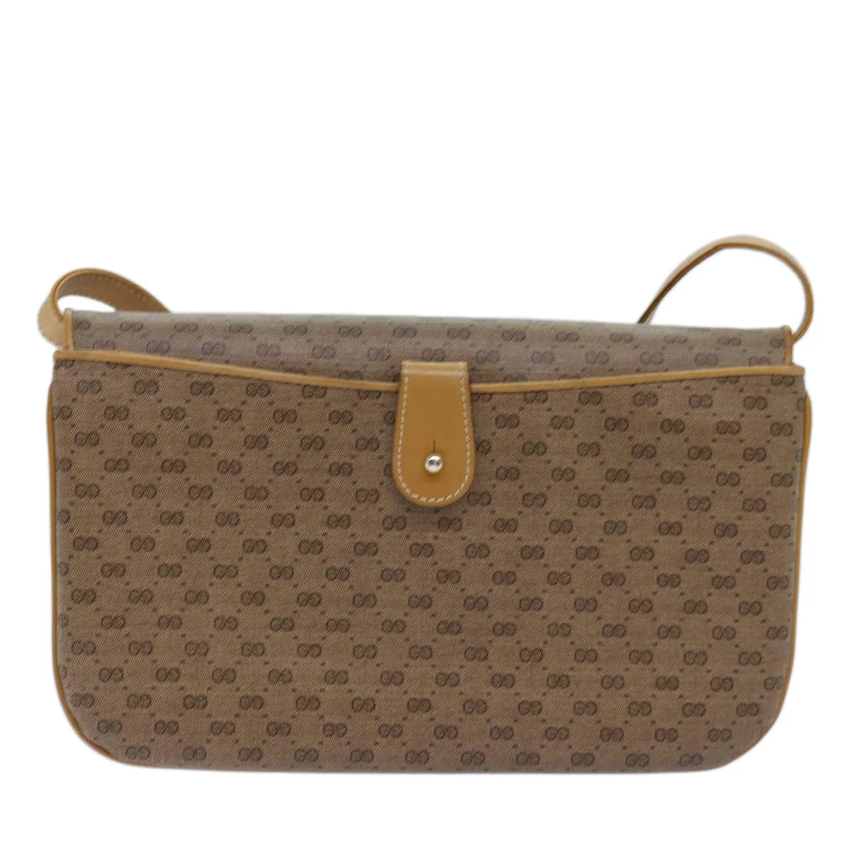 GUCCI Micro GG Supreme Shoulder Bag PVC Beige 004 106 0024 yk12533