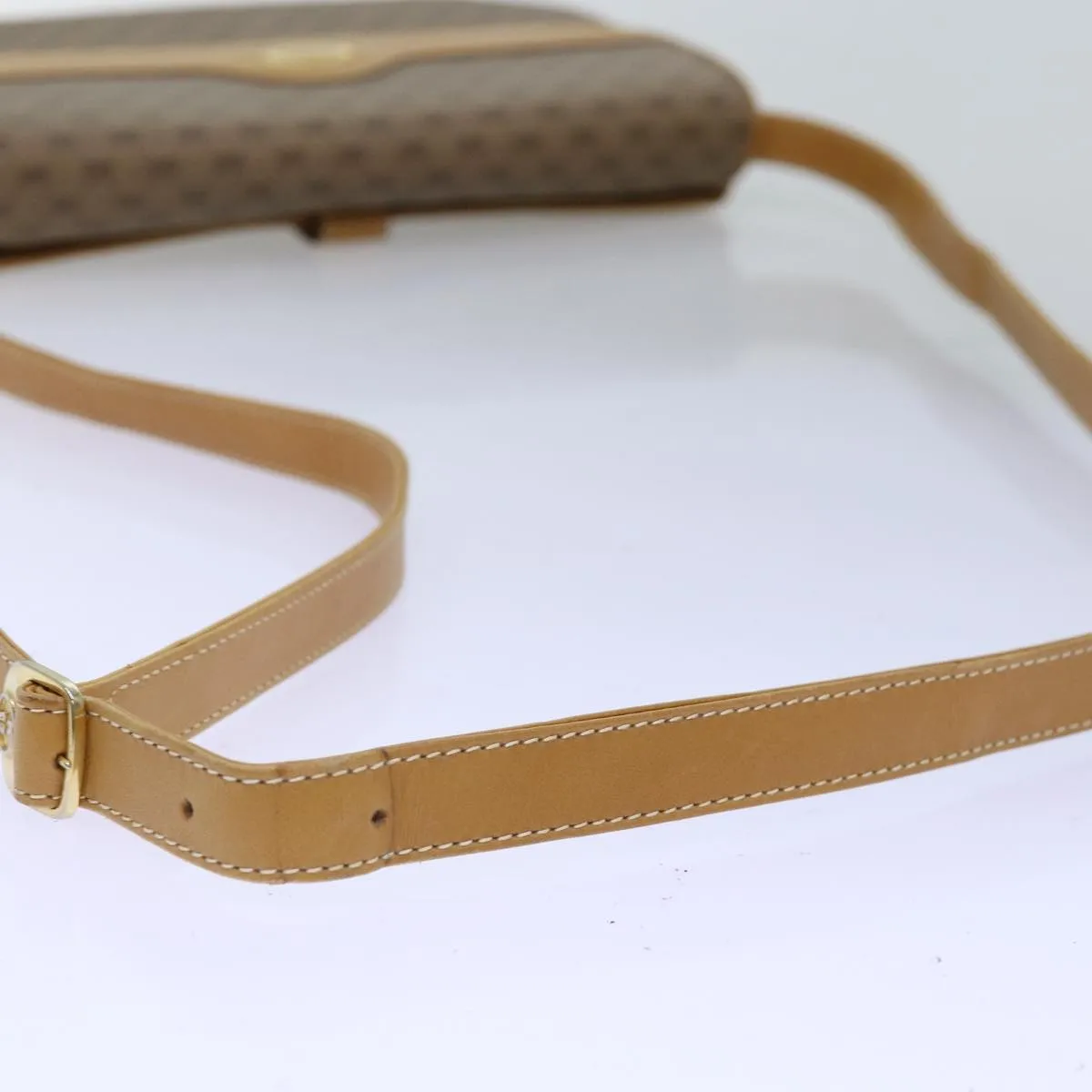 GUCCI Micro GG Supreme Shoulder Bag PVC Beige 004 106 0024 yk12533