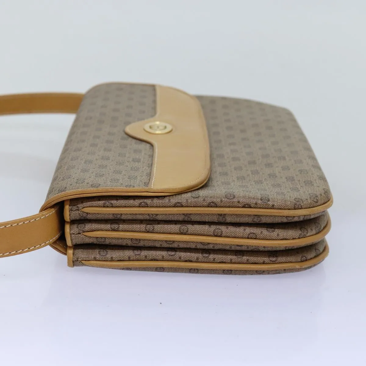 GUCCI Micro GG Supreme Shoulder Bag PVC Beige 004 106 0024 yk12533