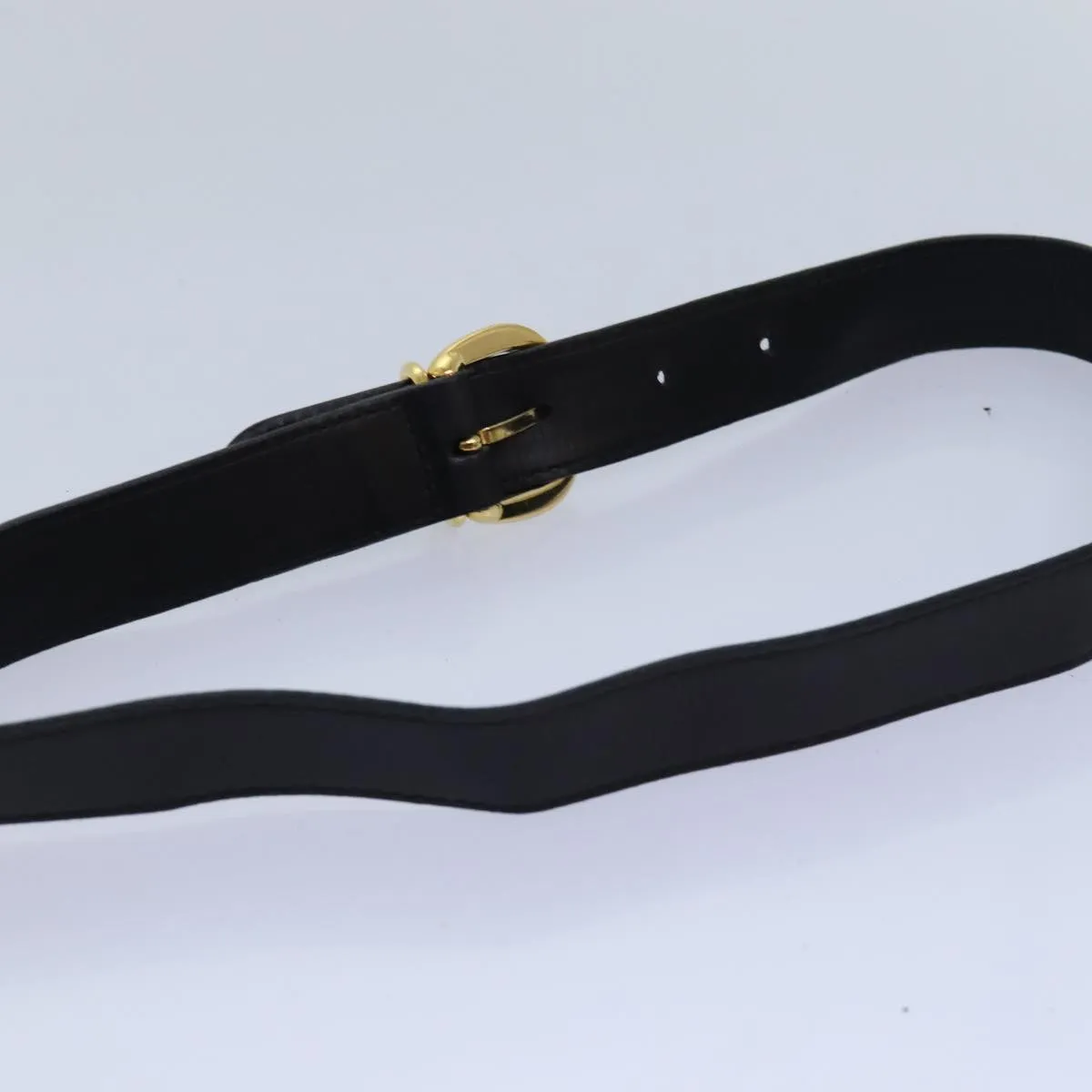 GUCCI Micro GG Supreme Shoulder Bag PVC Black Gold 001 116 0924 85388