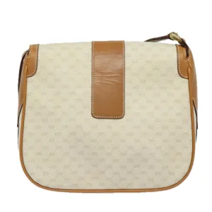 GUCCI Micro GG Supreme Shoulder Bag PVC Leather Beige 001 41 4425 yk13040