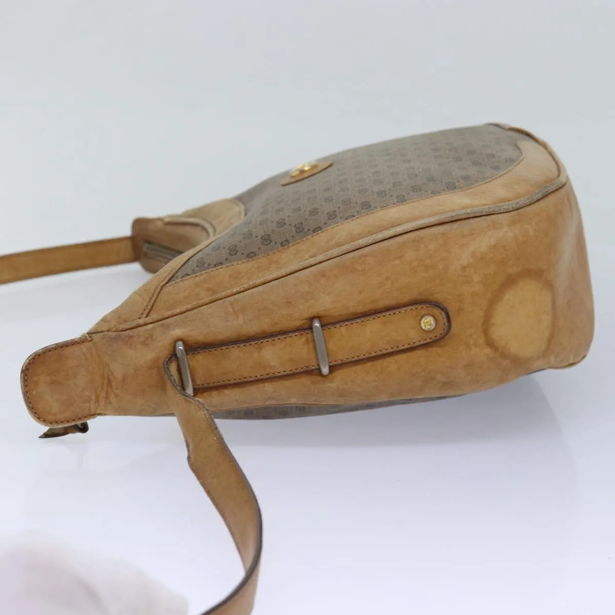 GUCCI Micro GG Supreme Shoulder Bag PVC Leather Beige 46 001 4856 ac3114