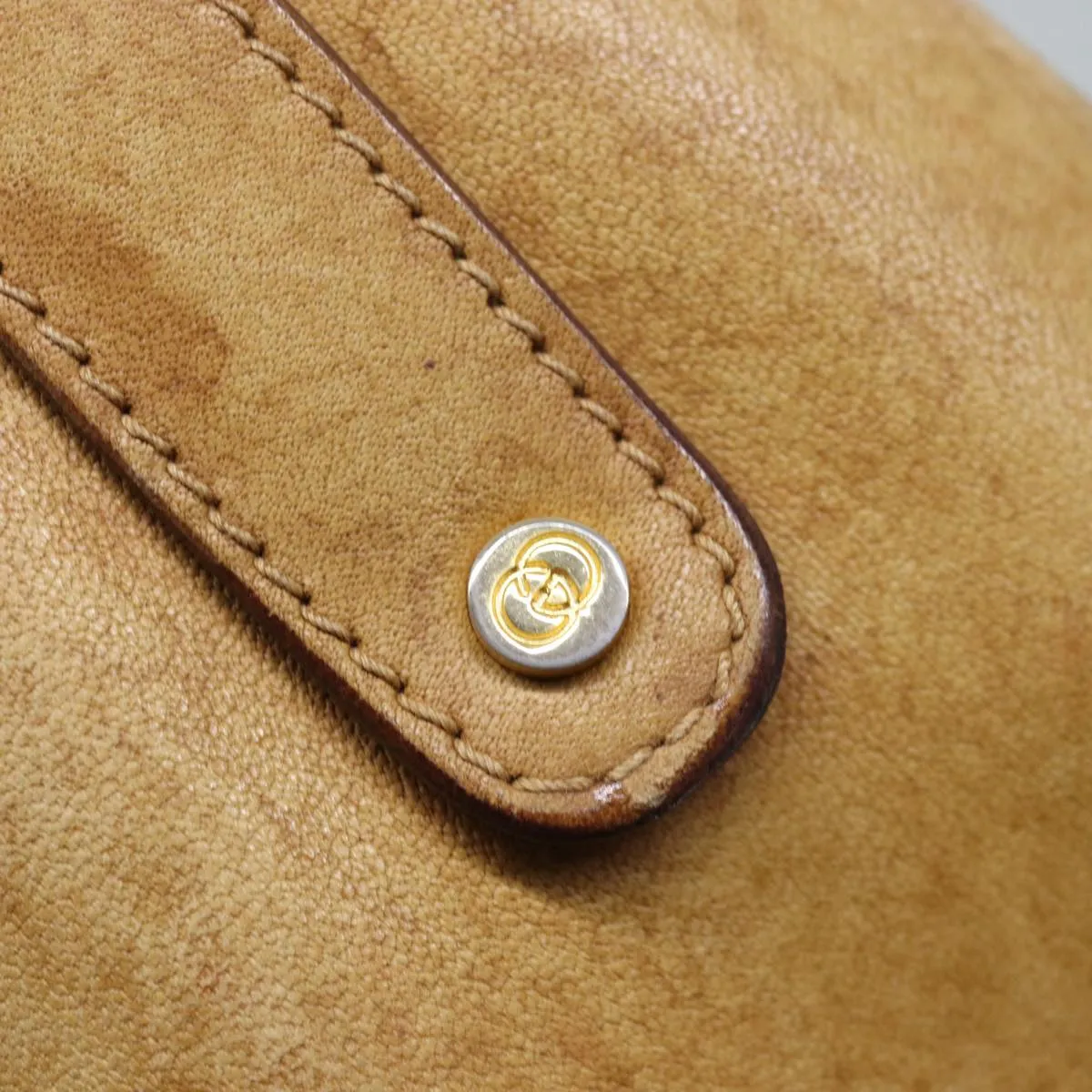 GUCCI Micro GG Supreme Shoulder Bag PVC Leather Beige 46 001 4856 ac3114
