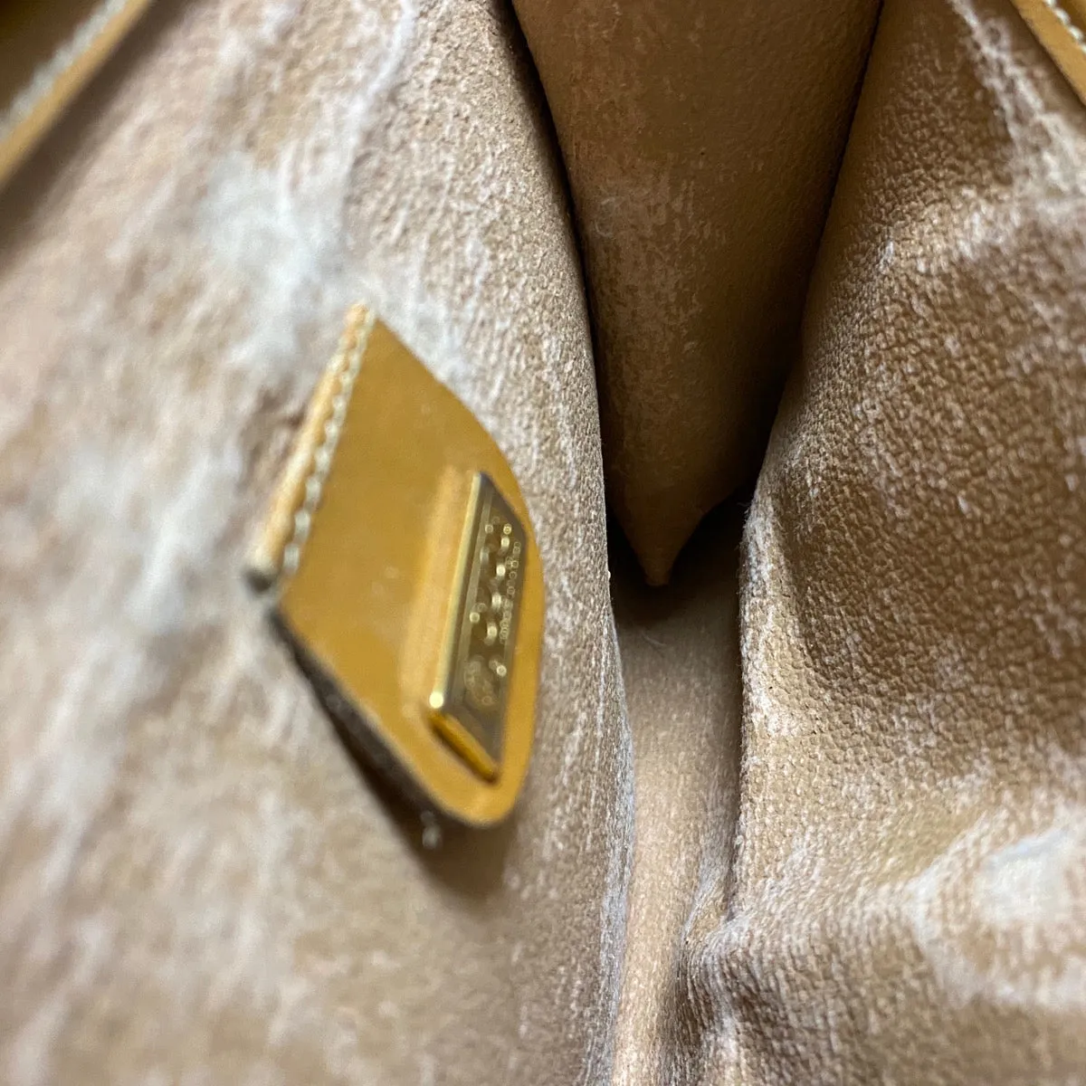 GUCCI Micro small PVC Leather Shoulder Bag Beige am064g