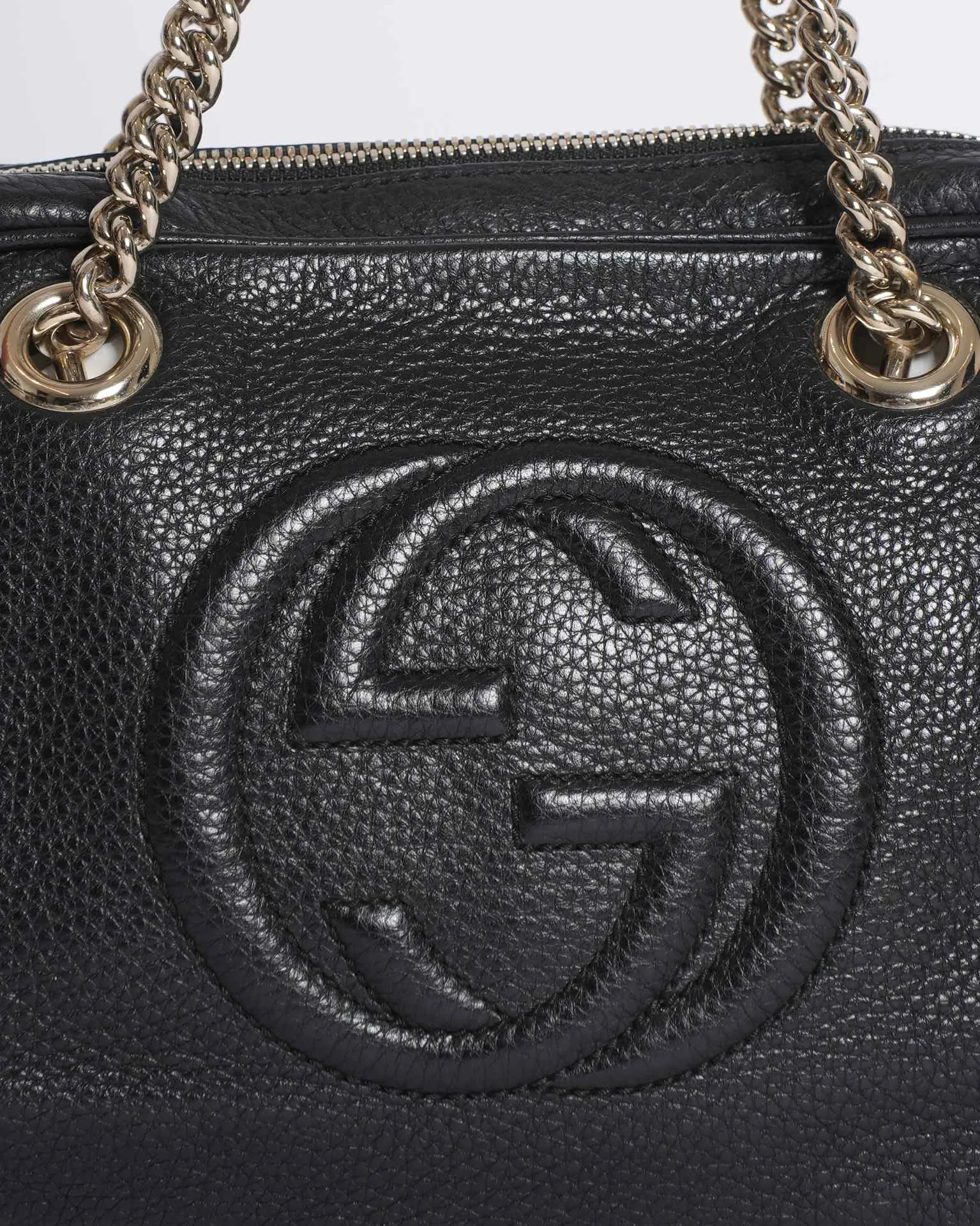 Gucci Soho Small Bowler BagIn Black