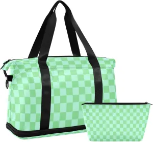 Gym Bag for Women with Toiletry Bags Large Overnight Bags Travel Duffel Bag Carry On Shoulder for Women Airplane Traveling Multicolor 2