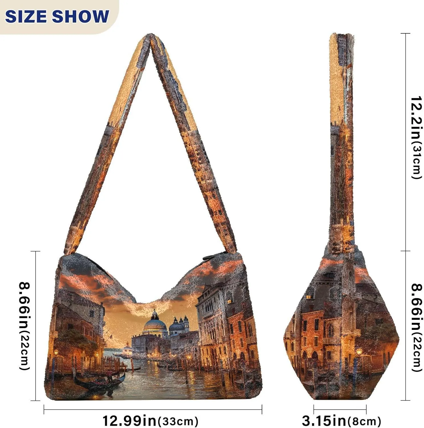 Halloween with Pumpkins on the Purple Womens Shoulder Bags, Womans Handbags, Purses for Women Shoulder Bag