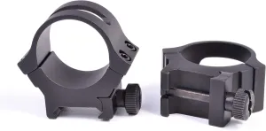 Hammers 30mm Medium Height Rifle Scope Rings for Weaver Picatinny Rail