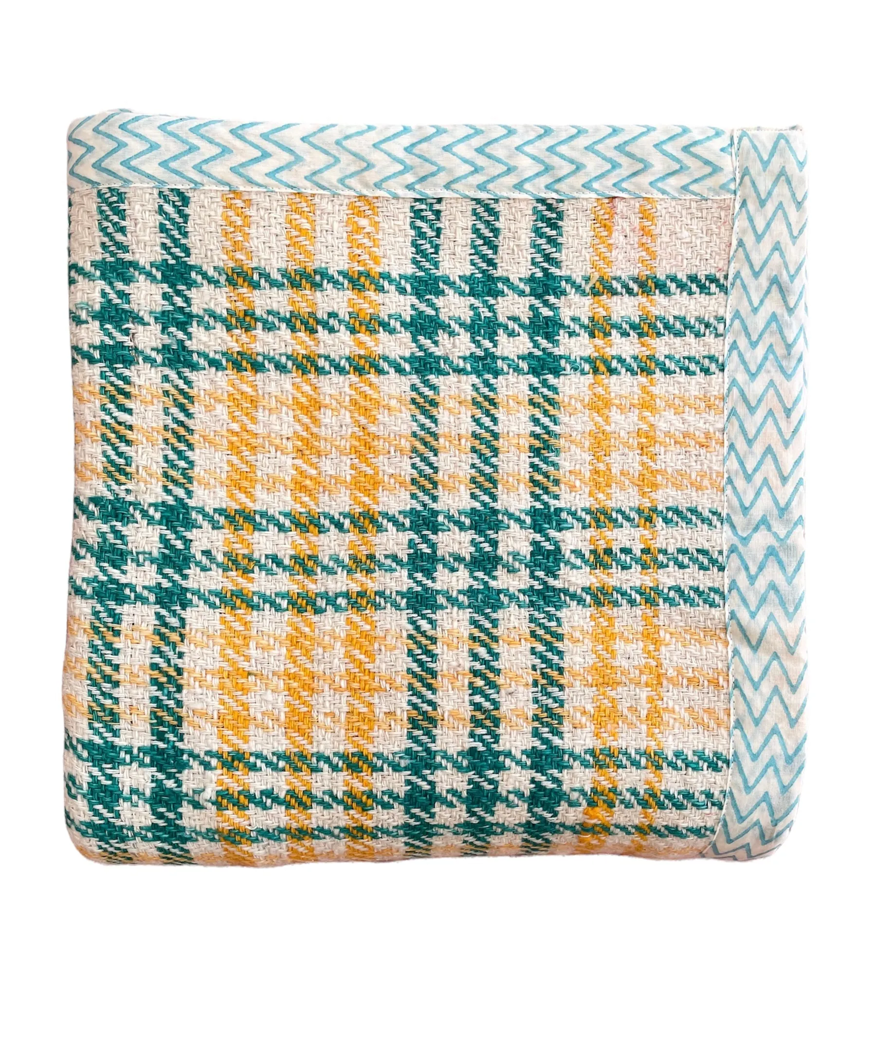 Handwoven Khadi Cotton Throw/Blanket