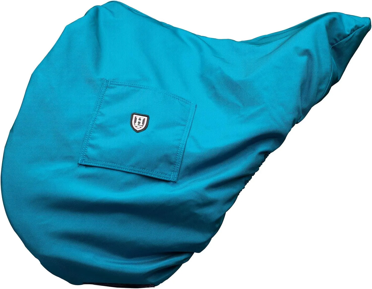 Harrison Howard Premium Waterproof/Breathable Fleece-Lined Saddle Cover Azure Blue