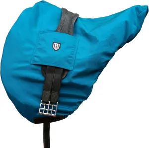 Harrison Howard Premium Waterproof/Breathable Fleece-Lined Saddle Cover Azure Blue