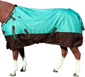 HILASON 1200D Turnout Light Winter Waterproof Rain Sheet Horse Sheet | Horse Sheet | Horse Turnout Sheet | Horse Sheets for Winter | Waterproof Turnout Sheets for Horses 75 in