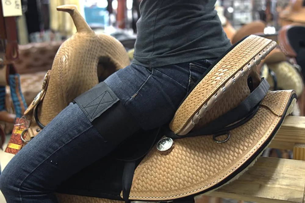 HILASON Western Anti Slip Grip Horse Saddle Seat Cover Riding Made in USA