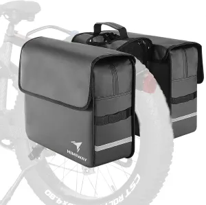 HimiwayBike Rear Rack Storage Bag 10L/25L/30L/35L/36L Pannier Bag Bicycle Commuting Bag Waterproof Saddle Bags for Bicycle Rack Carrier