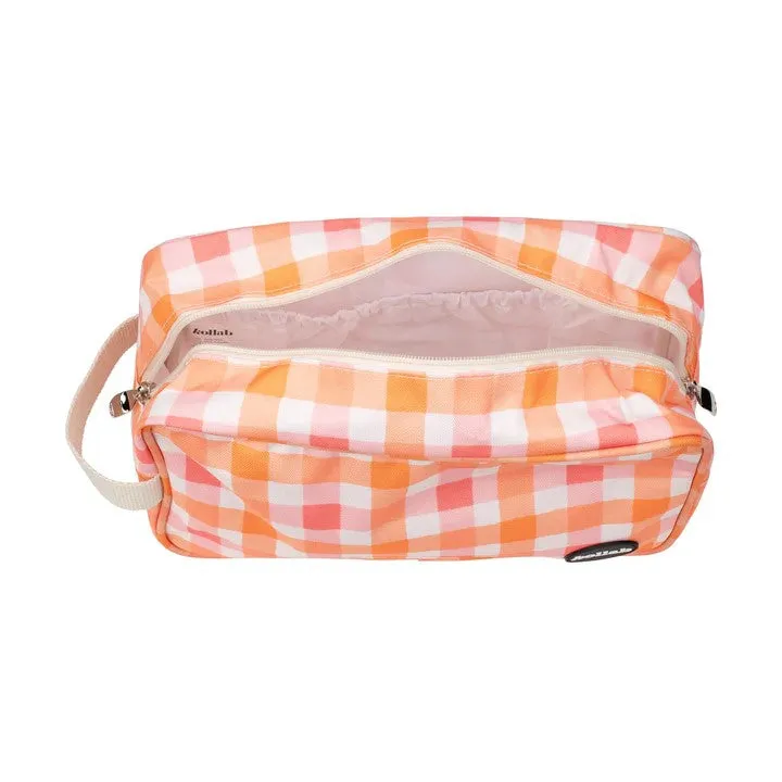 Holiday Travel Bag | Watermelon Peach Check