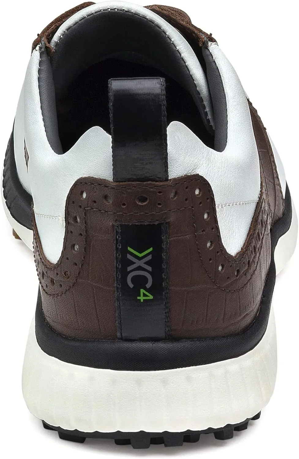 Johnston & Murphy Men’s XC4 H2-Luxe Hybrid Saddle Golf Shoe | Waterproof Leather | Lightweight | Full EVA Midsole Cushion