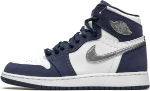 Jordan Air 1 Retro High Co.Jp Gs Midnight Navy Youth 575441 141 - Size 5Y