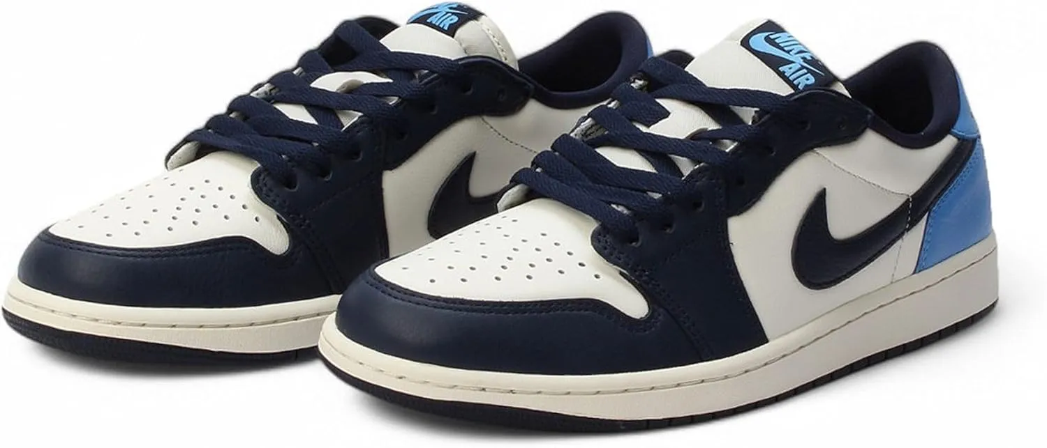 Jordan Air 1 Retro Low OG 'Obsidian' (CZ0790-400, Blue)