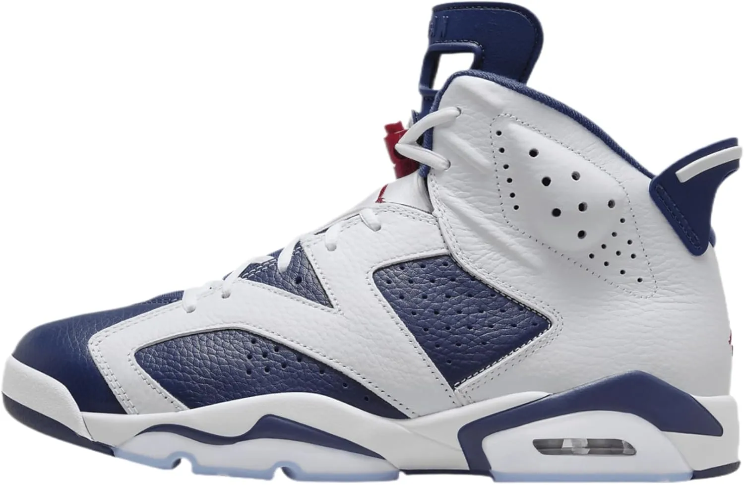 Jordan Men's 6 Retro Olympic White/Varsity Red (CT8529 164) - 13