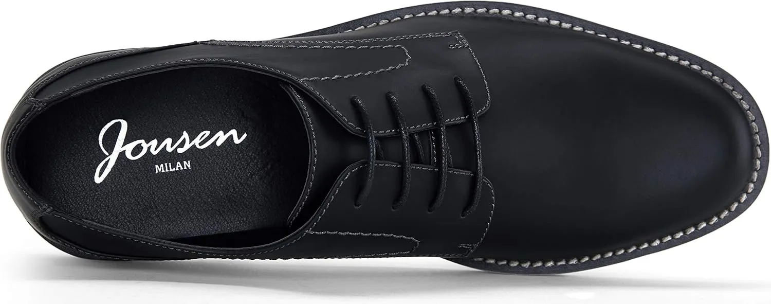 Jousen Men's Dress Shoes Retro Casual Dress Shoes for Men