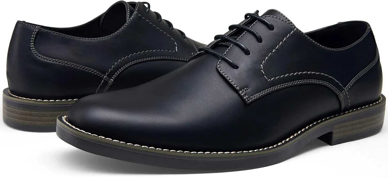 Jousen Men's Dress Shoes Retro Casual Dress Shoes for Men