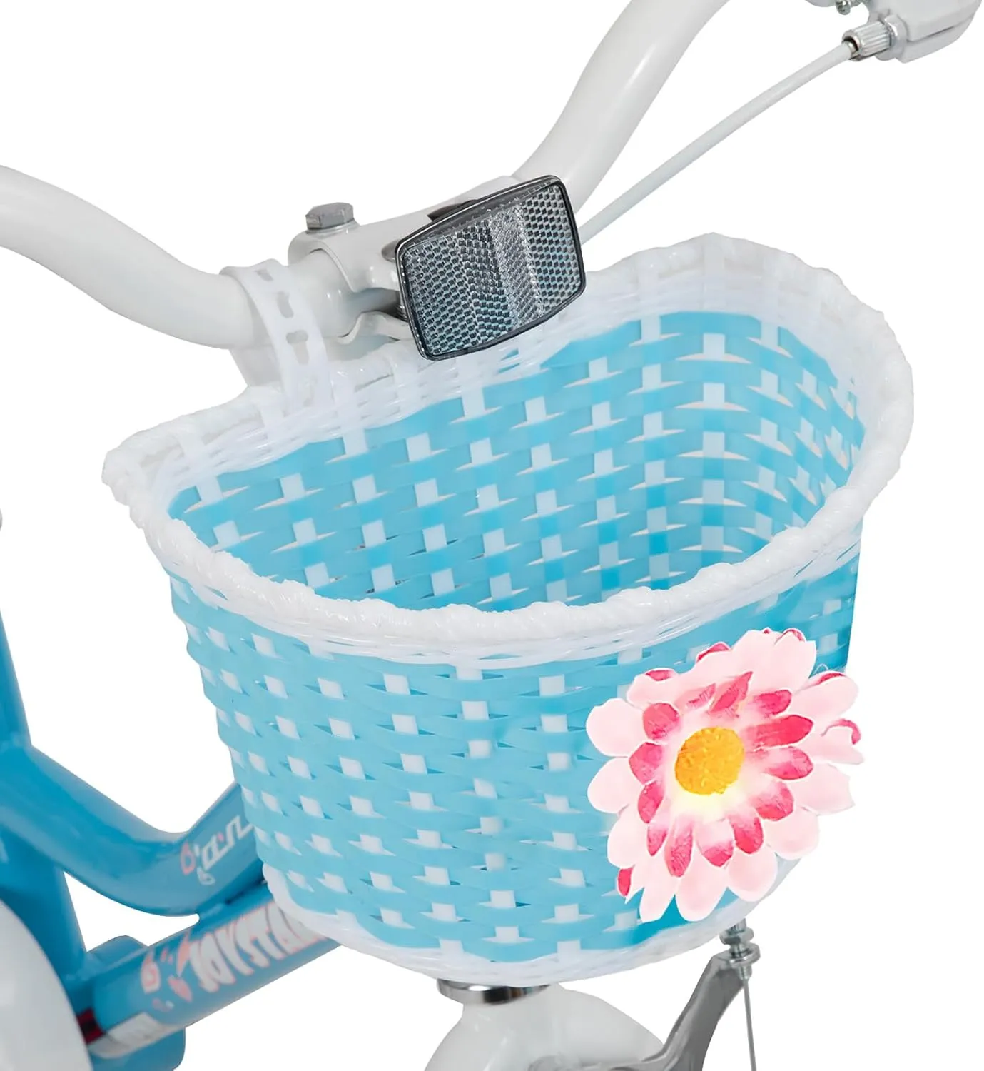 JOYSTAR Angel Girls Bike for Toddlers and Kids Ages 2-13 Years Old, 12 14 16 18 20 Inch Kids Bike with Training Wheels & Basket, 20 24 Inch Girls Bicycle with Handbrake & Kickstand
