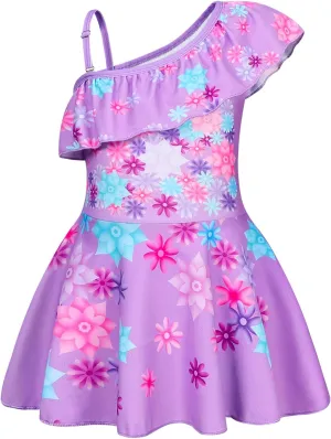 Jurebecia Girls 2 Pieces Swimsuit Mirabel Bikini Isabella Pepa Dolores Bathing Suit Tankini Magic Family Adventure Swimwear