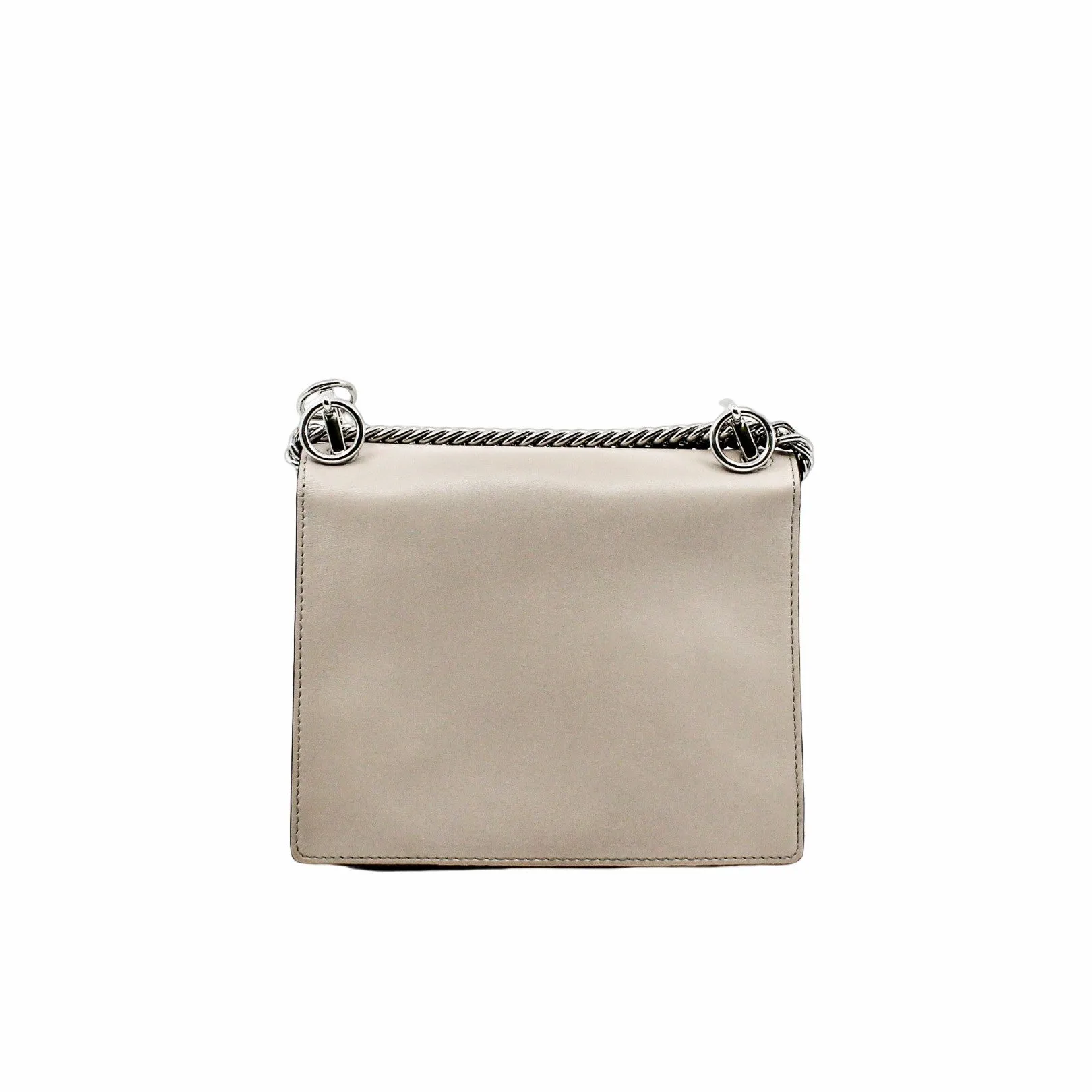 Kan I Shoulder Bag Small Calfskin grey
