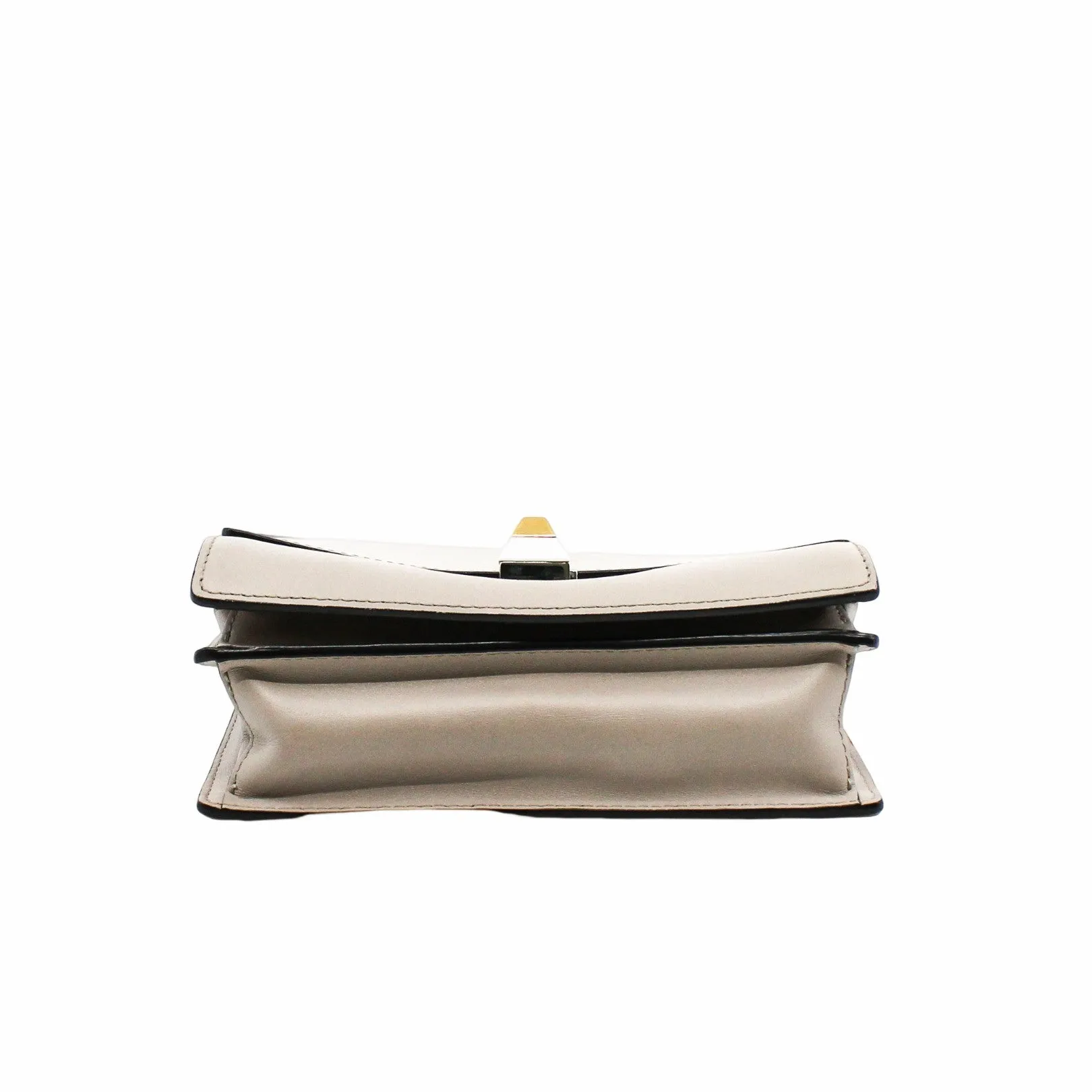 Kan I Shoulder Bag Small Calfskin grey