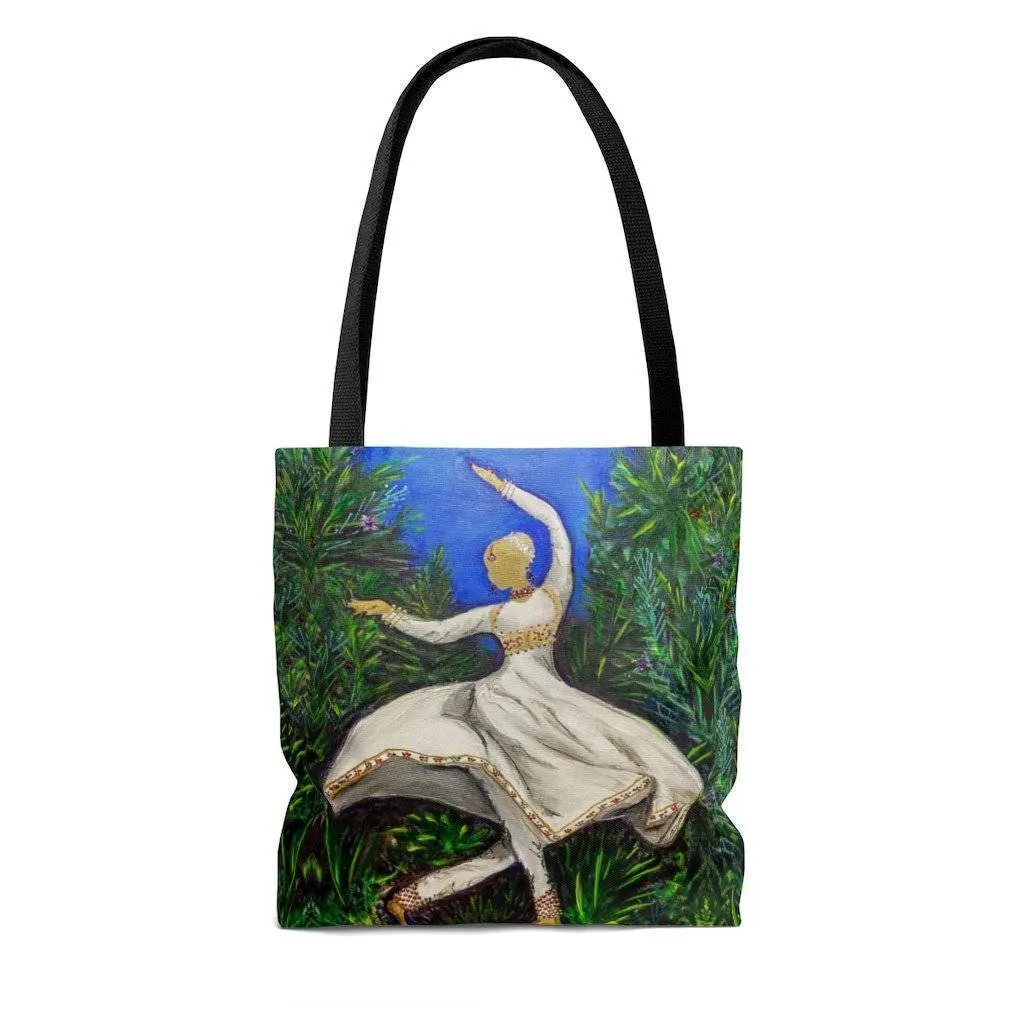 Kathak Dancer Tote Bag