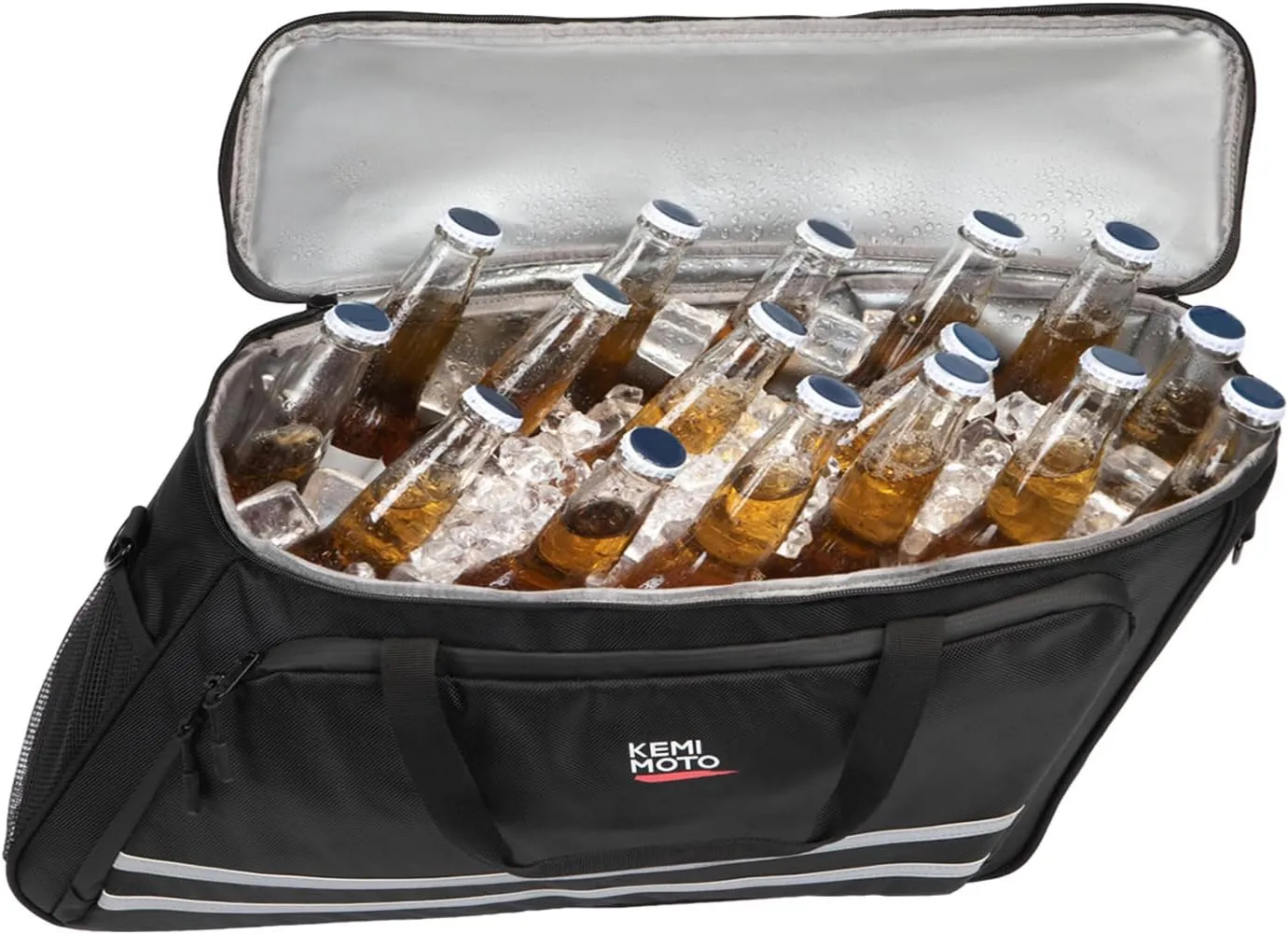 KEMIMOTO Upgrade Leakproof Saddlebag Cooler Motorcycle Cooler Bag Hard Saddlebag Insert Compatible with Touring Road Glide Street Glide Road King