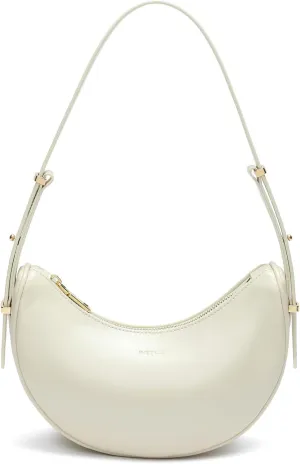 Keyli Small Shoulder Bag for Women Vegan Leather Crossbody Bags Adjust Handbags Purses with 2 Shoulder Strap