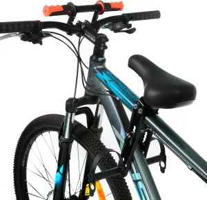 Kids Bike Seat Front Mounted and Handlebar Child Bike Seat Detachable Front Mounted Toddler Bike Seat Bicycle Seats with Foot Pedals for Children 2~5 Years Compatible with All Adult MTB