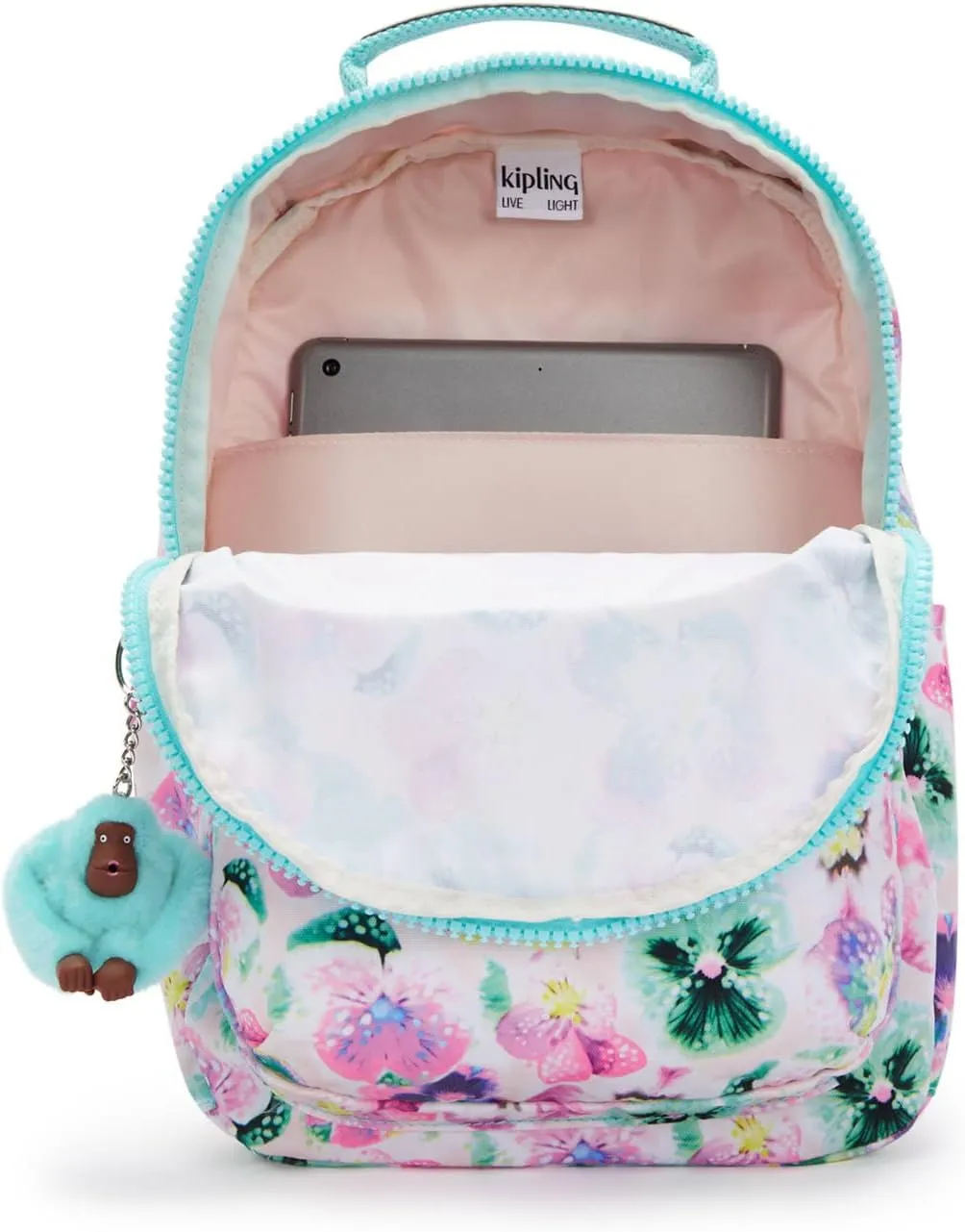 Kipling Women's Seoul Small Tablet Backpack, Durable, Padded Shoulder Straps with Tablet Sleeve, School Bag