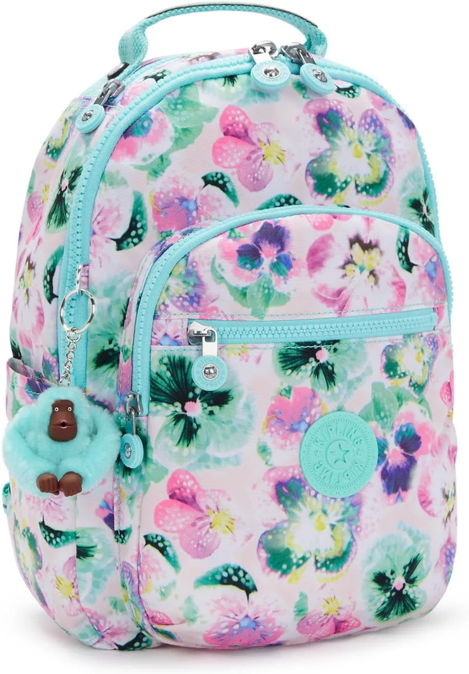 Kipling Women's Seoul Small Tablet Backpack, Durable, Padded Shoulder Straps with Tablet Sleeve, School Bag