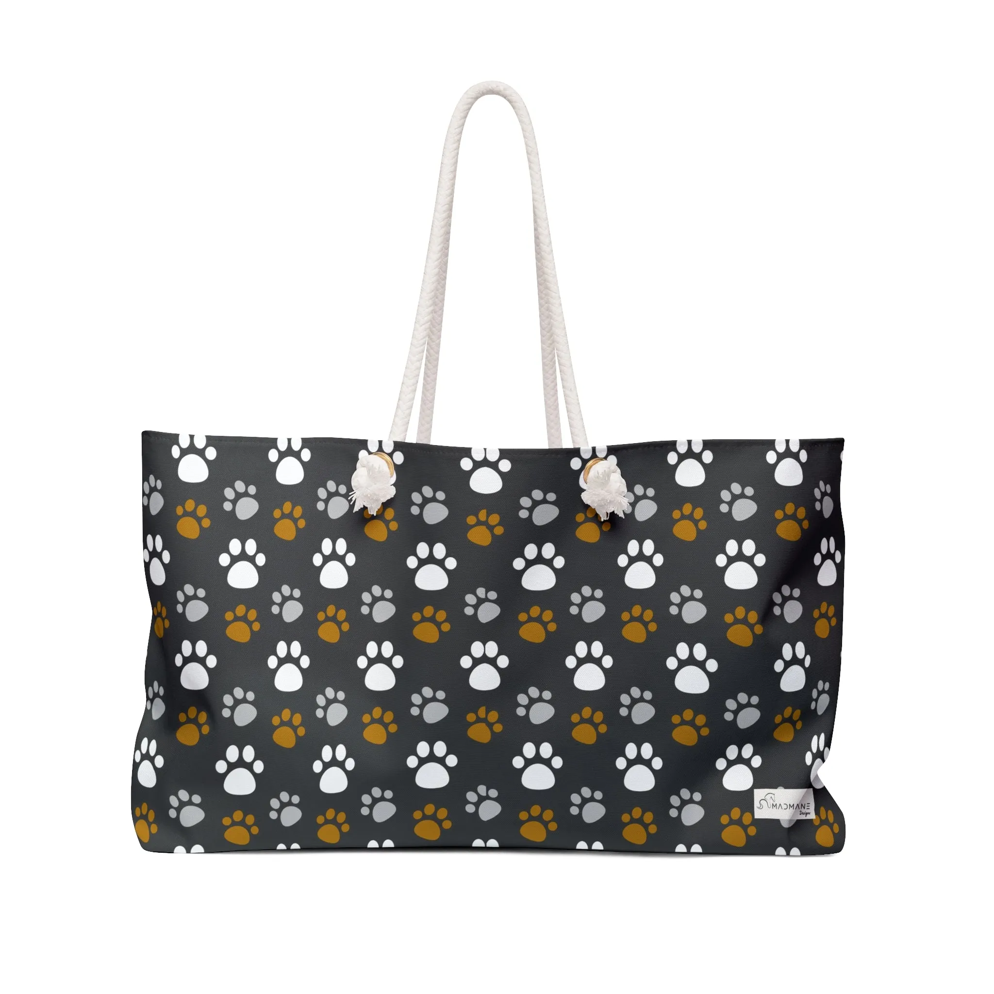 Kitty Print Weekender Bag