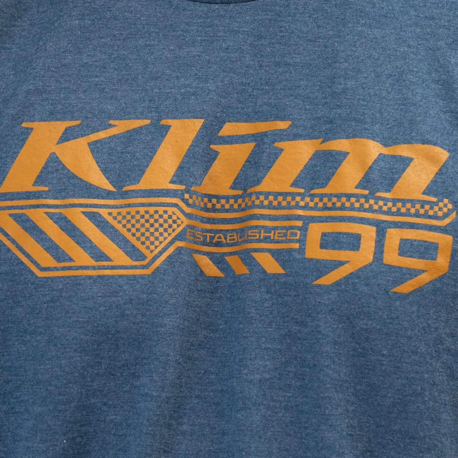 KLIM Men's Patriot Flag Tri-Blend Short Sleeve Tee Shirt