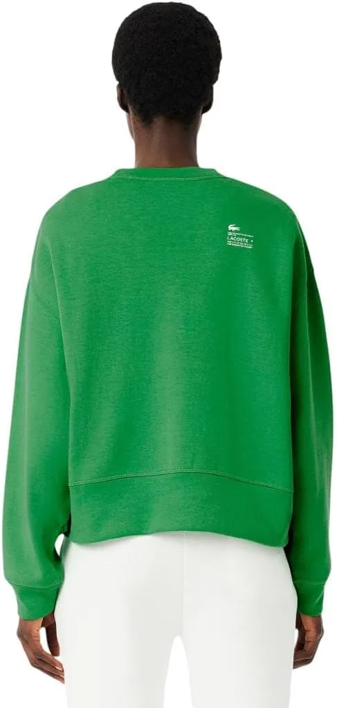 Lacoste Women's Back Print Oversized Sweatshirt