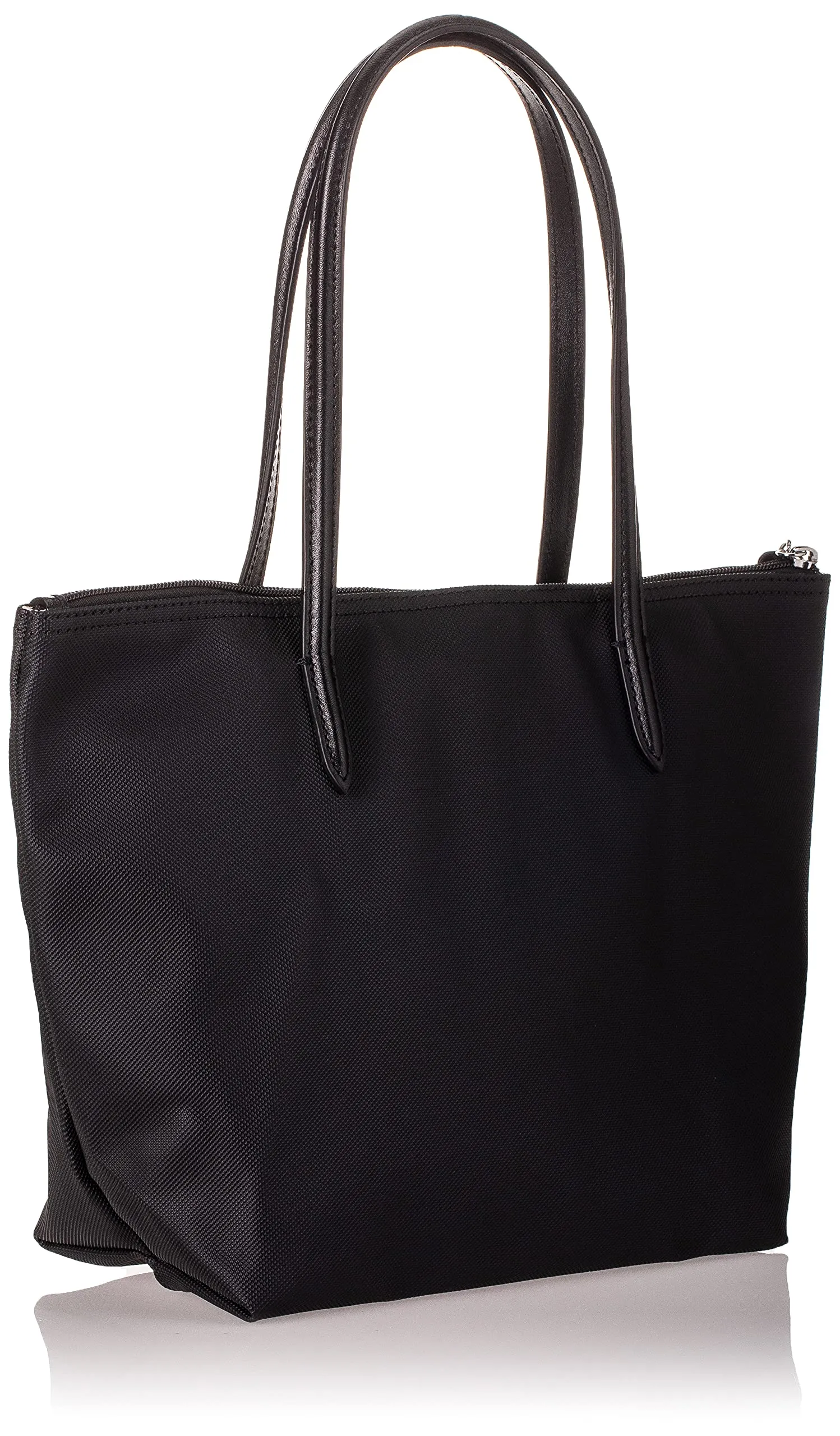 Lacoste womens L.12.12 Concept Small Shopping Bag, NF2037PO, black, One Size