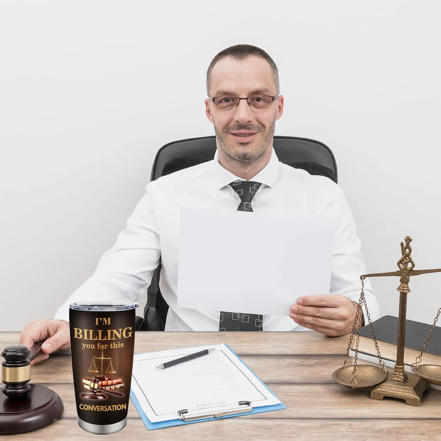 Lawyer Gifts for Women/Men, Law School Gifts for Law Student, Christmas/Appreciation/Birthday/Graduation Present for Attorney/Future Lawyer Tumbler 20oz