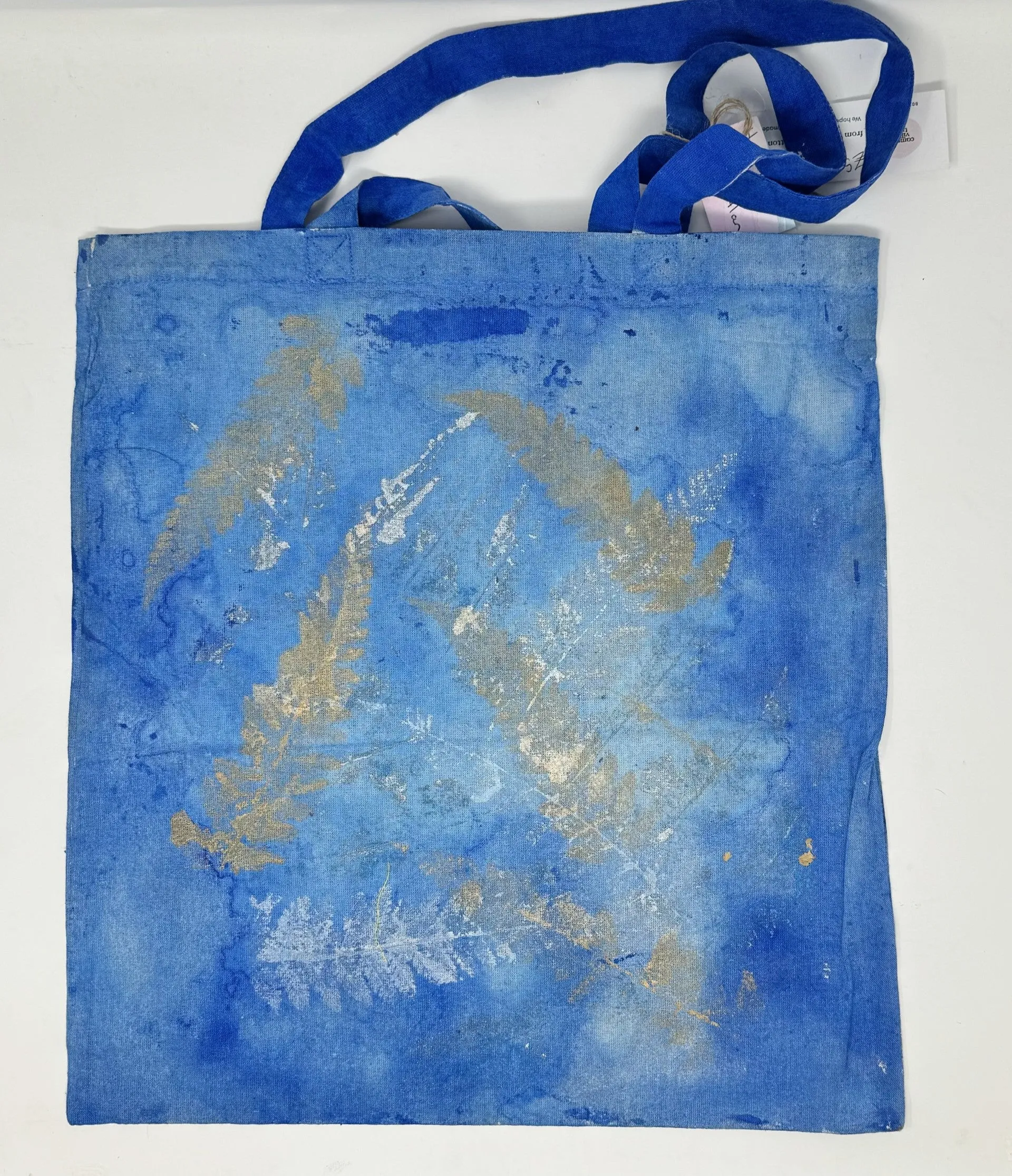 Leaf Print Tote Bags