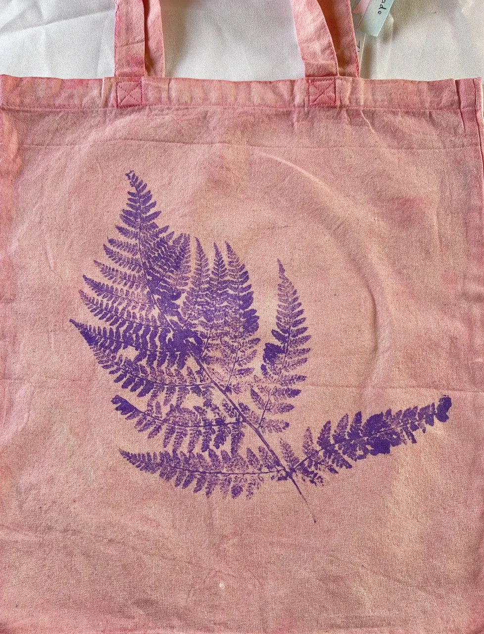 Leaf Print Tote Bags