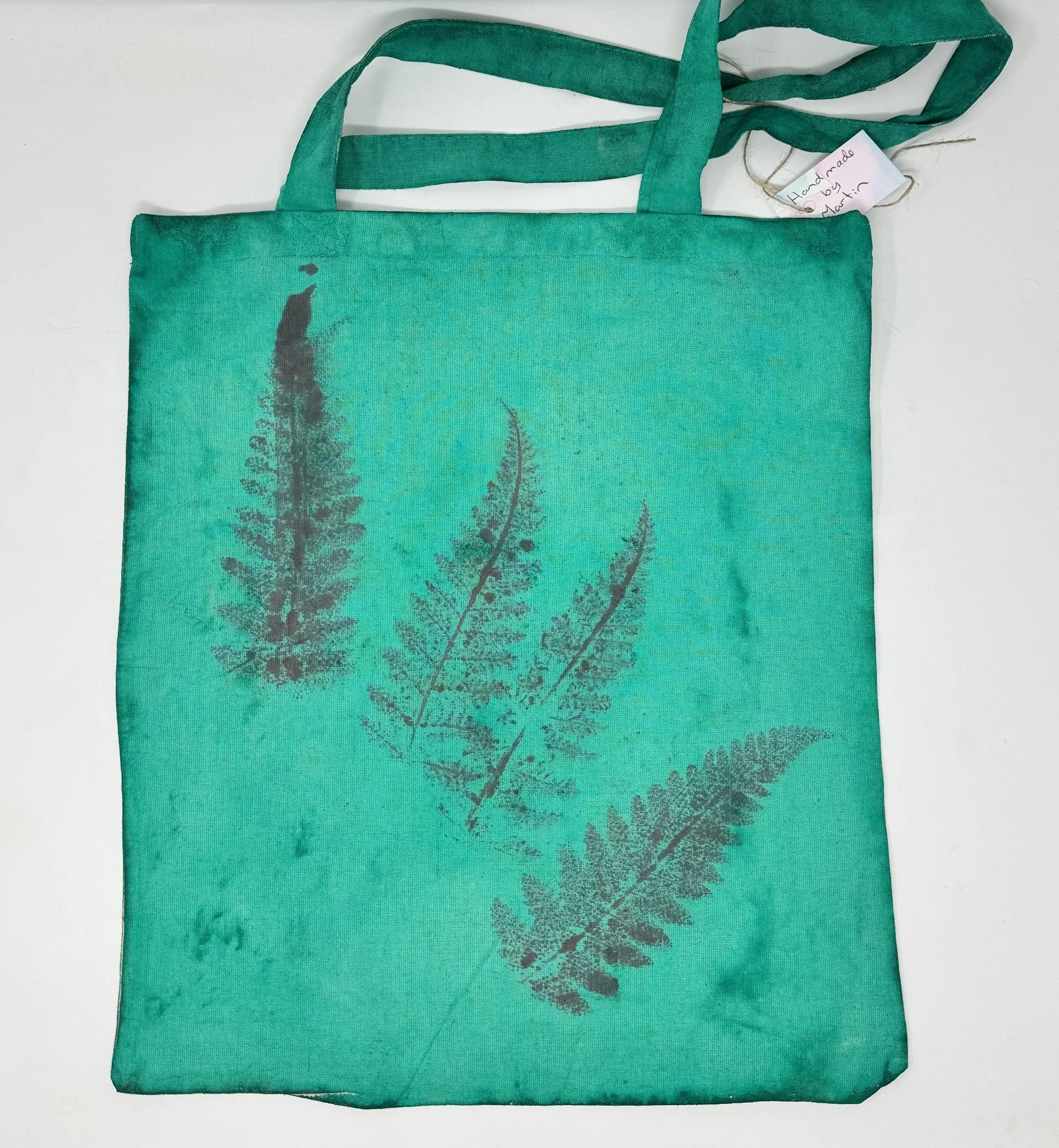 Leaf Print Tote Bags