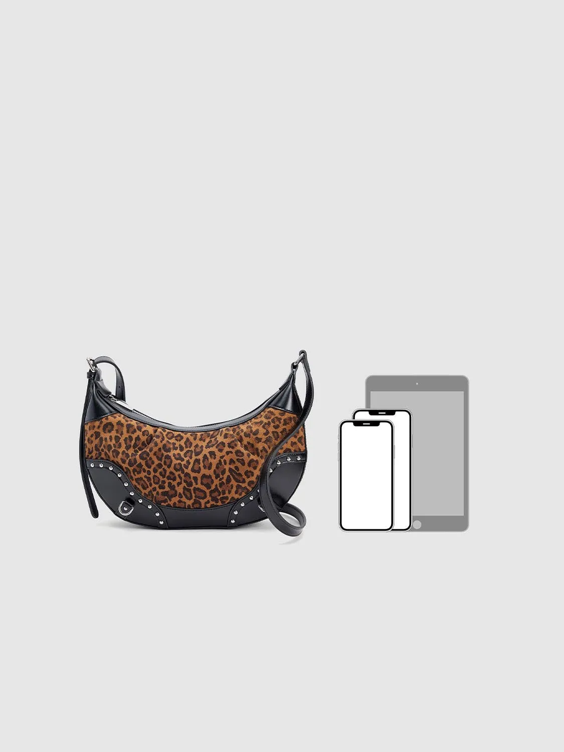 Leopard Print Shoulder Bags