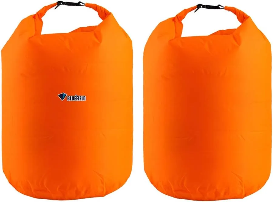 LLY Outdoor Dry Sack Floating Waterproof Bag 40L/70L for Boating, Kayaking, Hiking, Snowboarding, Camping, Rafting, Fishing and Backpacking(Orange 70L)