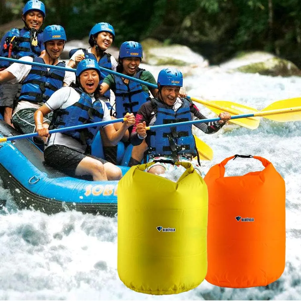 LLY Outdoor Dry Sack Floating Waterproof Bag 40L/70L for Boating, Kayaking, Hiking, Snowboarding, Camping, Rafting, Fishing and Backpacking(Orange 70L)