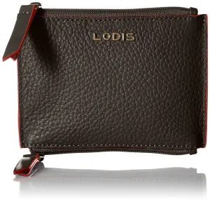 Lodis Women's Kate Frances Double Zip Pouch Keycase Coin Purse