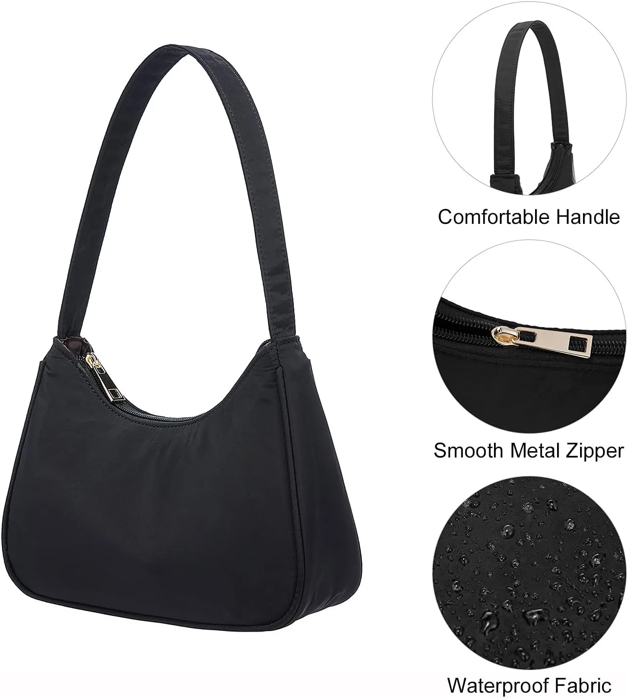 Loiral Small Purse for Women, Retro Classic Tote HandBag Shoulder Bags Clutch Purse
